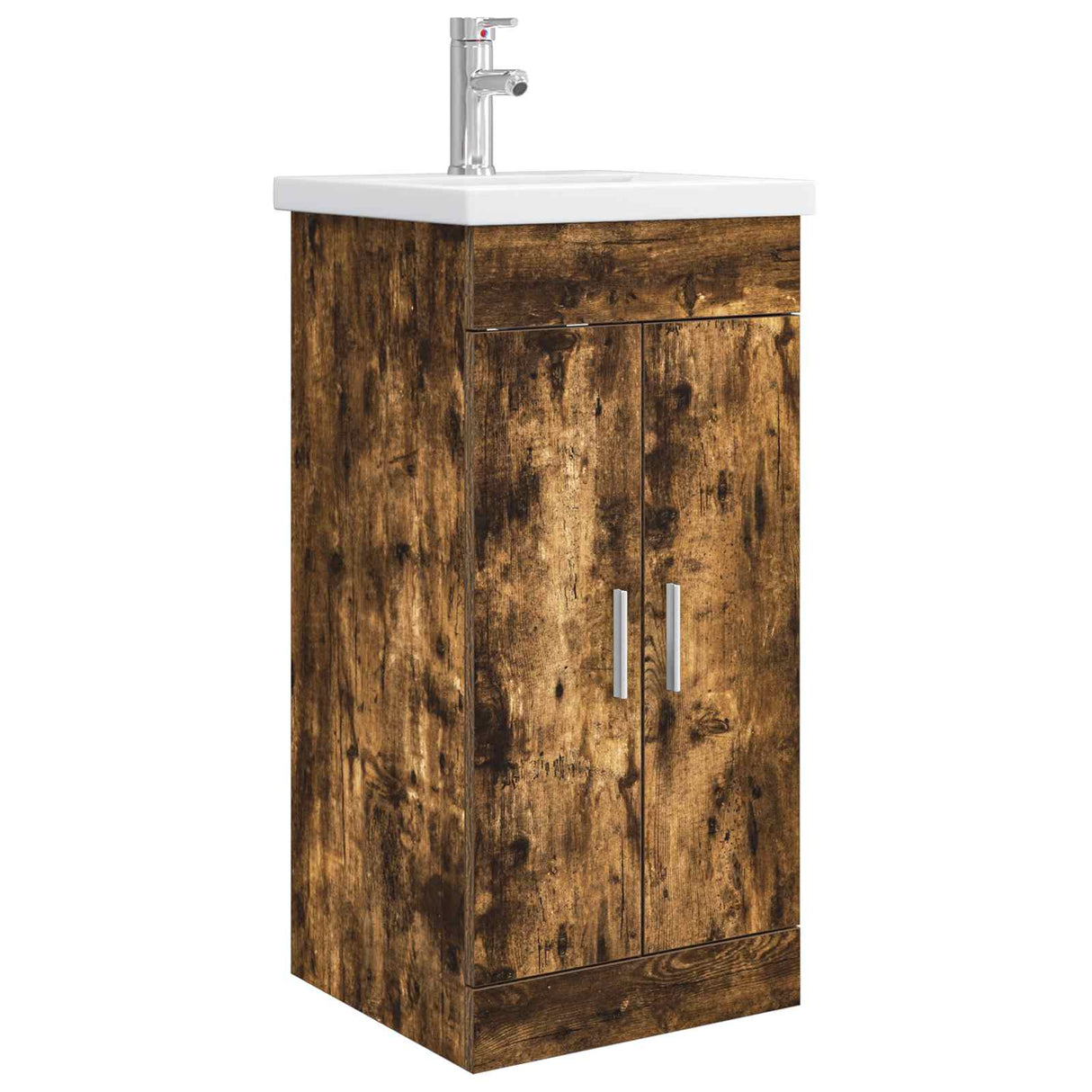 vidaXL Bathroom Cabinet Set White 61 x 40 x 84.5 cm Engineered Wood