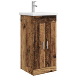 vidaXL Bathroom Cabinet Set White 61 x 40 x 84.5 cm Engineered Wood