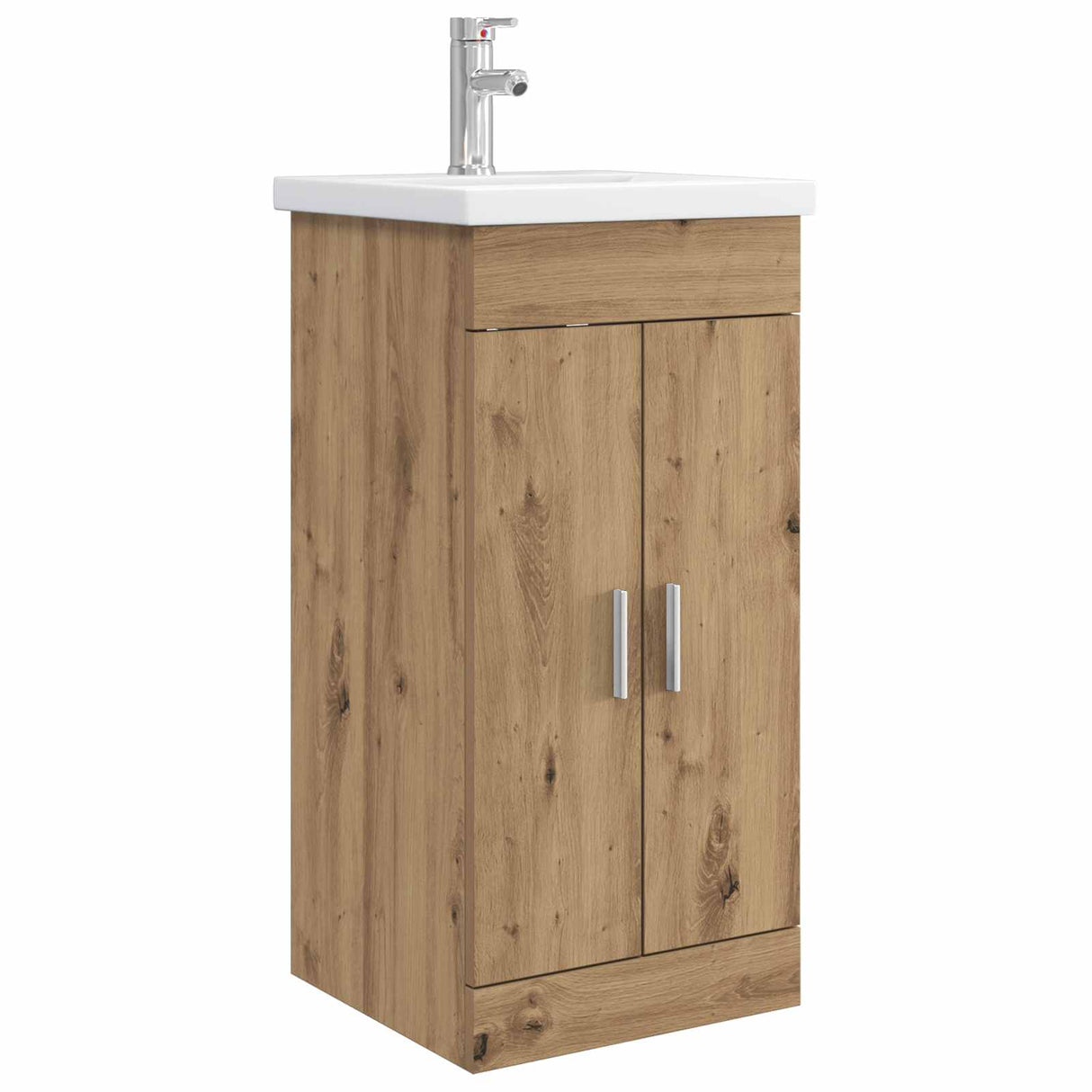 vidaXL Bathroom Cabinet Set White 61 x 40 x 84.5 cm Engineered Wood