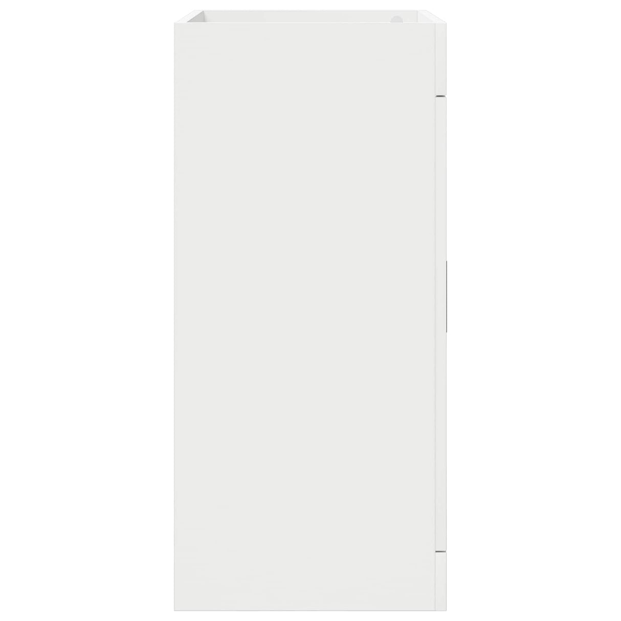 vidaXL Badkamer Onder Het Wastafel Kast Wit 56 x 37,5 x 81 cm