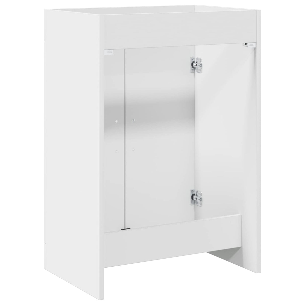 vidaXL Badkamer Onder Het Wastafel Kast Wit 56 x 37,5 x 81 cm