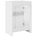 vidaXL Badkamer Onder Het Wastafel Kast Wit 56 x 37,5 x 81 cm