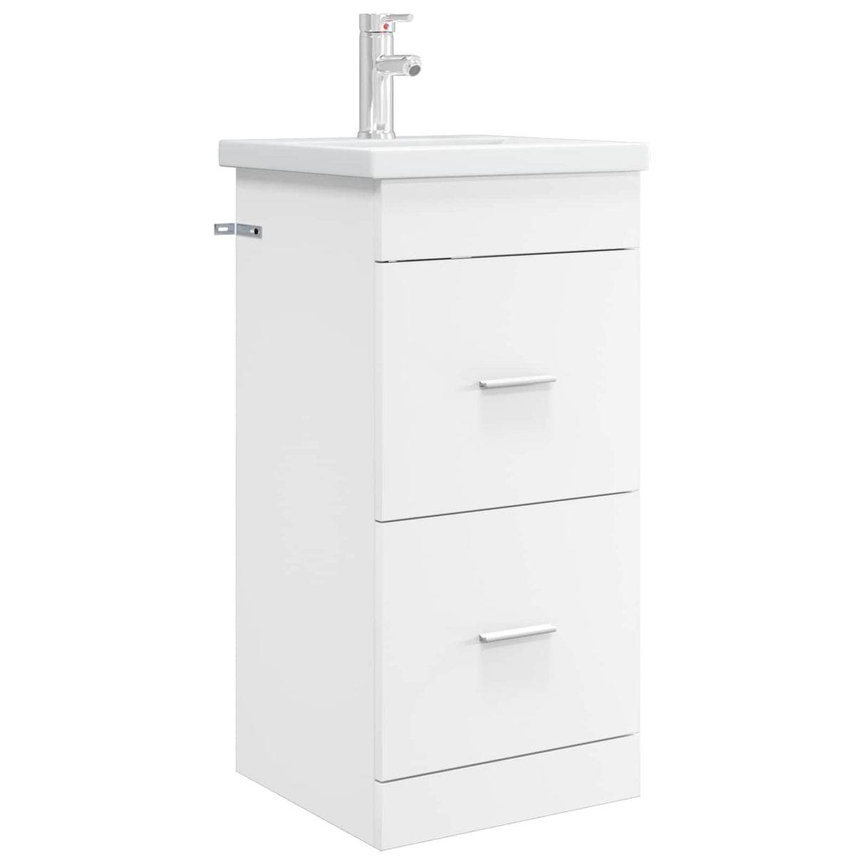 vidaXL Badkamermeubel Set Wit 61 x 40 x 84,5 cm Bewerkt hout