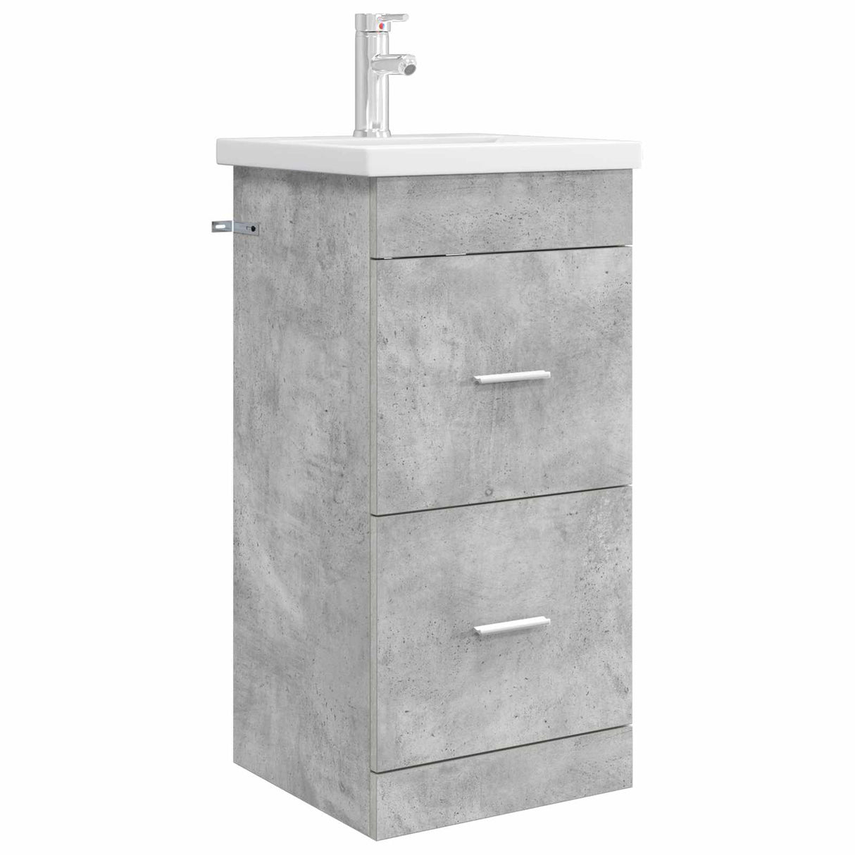 vidaXL Badkamermeubel Set Wit 61 x 40 x 84,5 cm Bewerkt hout