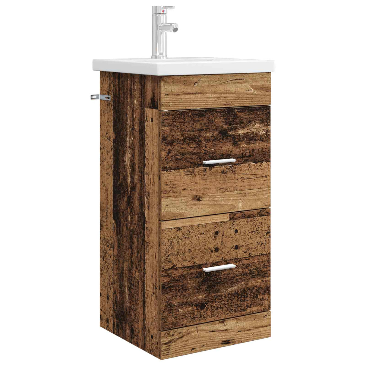 vidaXL Badkamermeubel Set Wit 61 x 40 x 84,5 cm Bewerkt hout