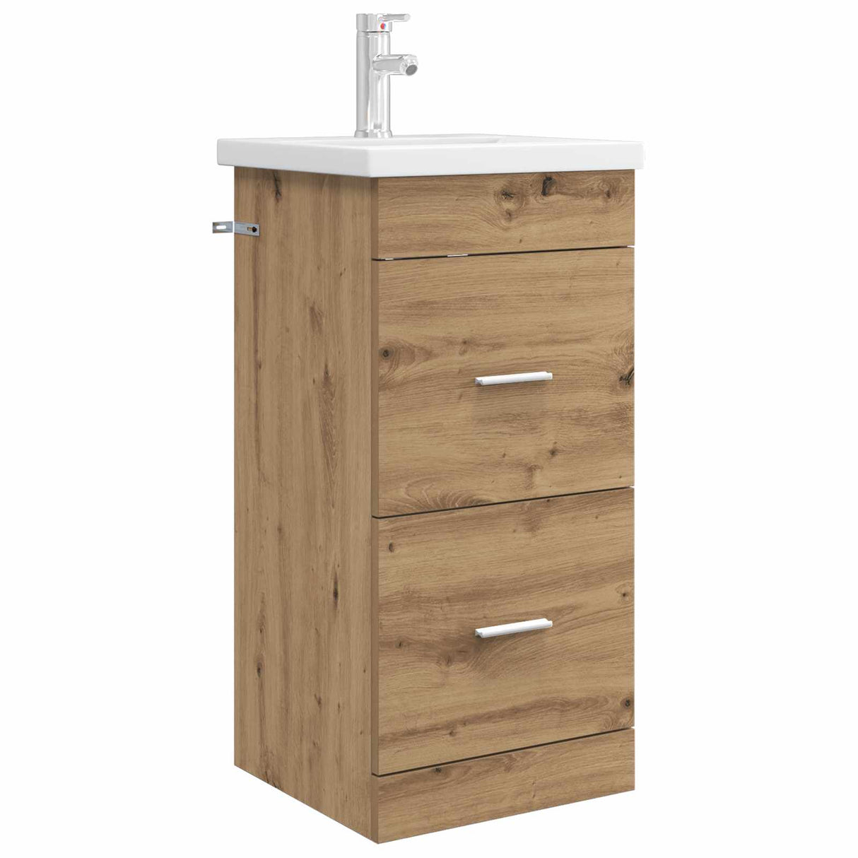 vidaXL Badkamermeubel Set Wit 61 x 40 x 84,5 cm Bewerkt hout