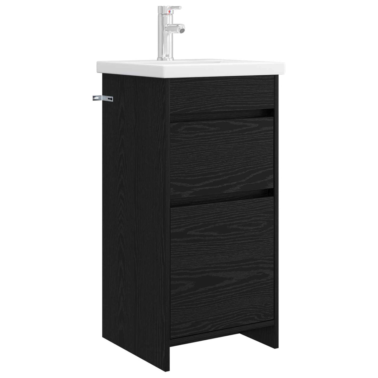 vidaXL Badkamermeubel Set Wit 61 x 40 x 84,5 cm Bewerkt hout