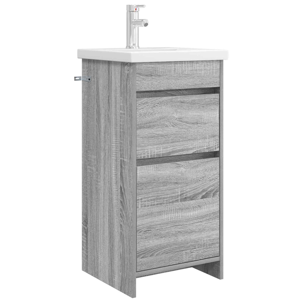 vidaXL Badkamermeubel Set Wit 61 x 40 x 84,5 cm Bewerkt hout
