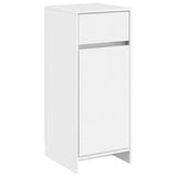 vidaXL Badkamerkast Wit 35 x 36,5 x 85 cm Bewerkt hout