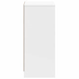 vidaXL Badkamerkast Wit 35 x 36,5 x 85 cm Bewerkt hout