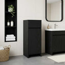 vidaXL Badkamerkast Wit 35 x 36,5 x 85 cm Bewerkt hout