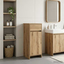 vidaXL Badkamerkast Wit 35 x 36,5 x 85 cm Bewerkt hout