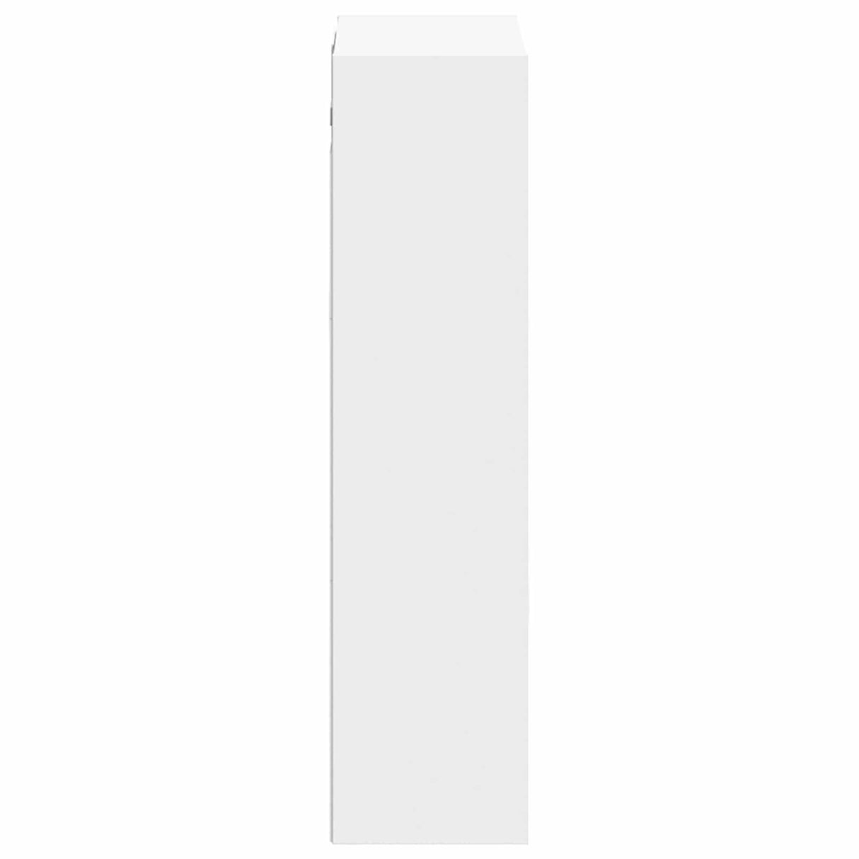 vidaXL Wandgemonteerde wastafelmeubel Wit 35 x 20 x 81 cm Bewerkt hout