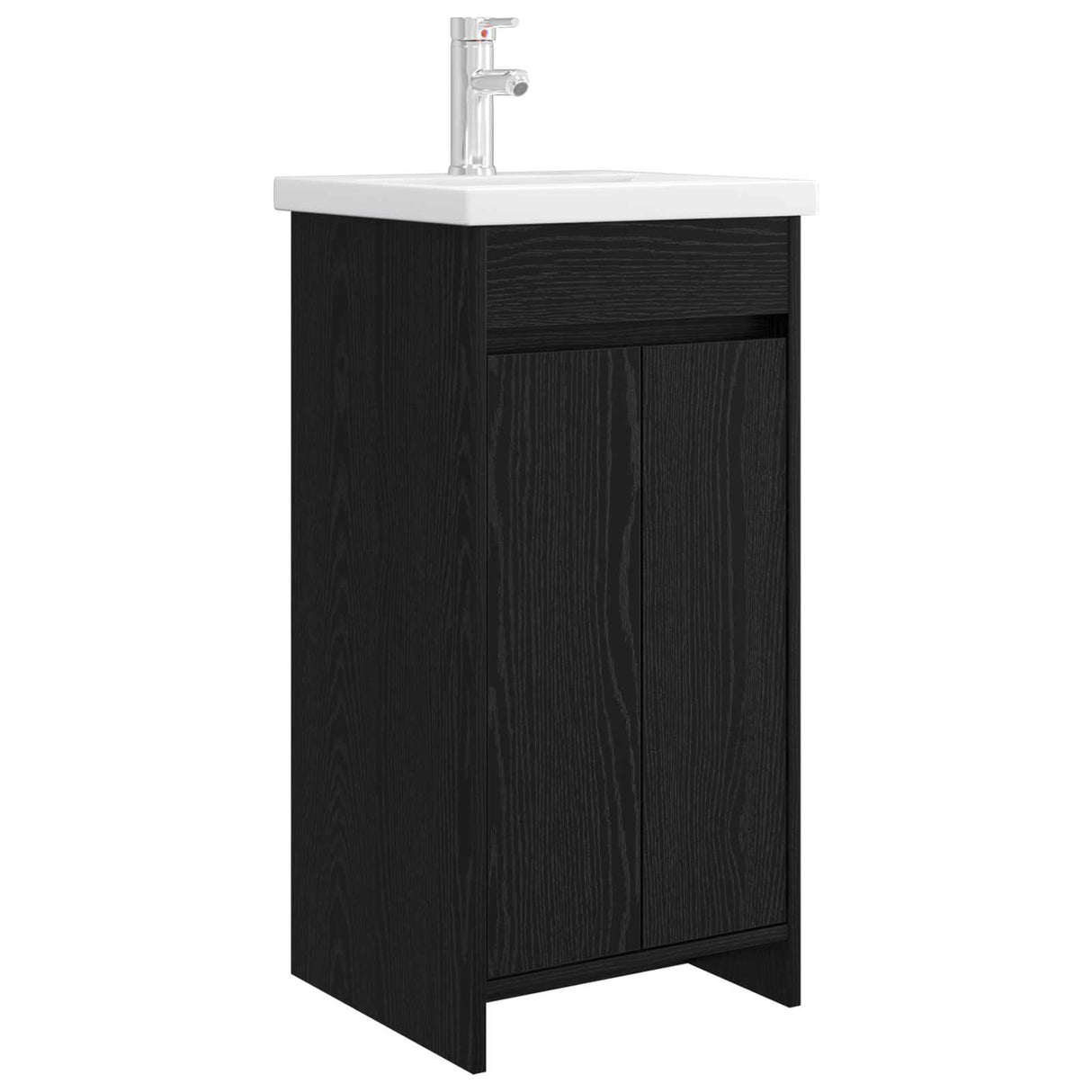 vidaXL Badkamermeubel Set Wit 61 x 40 x 84,5 cm Bewerkt hout