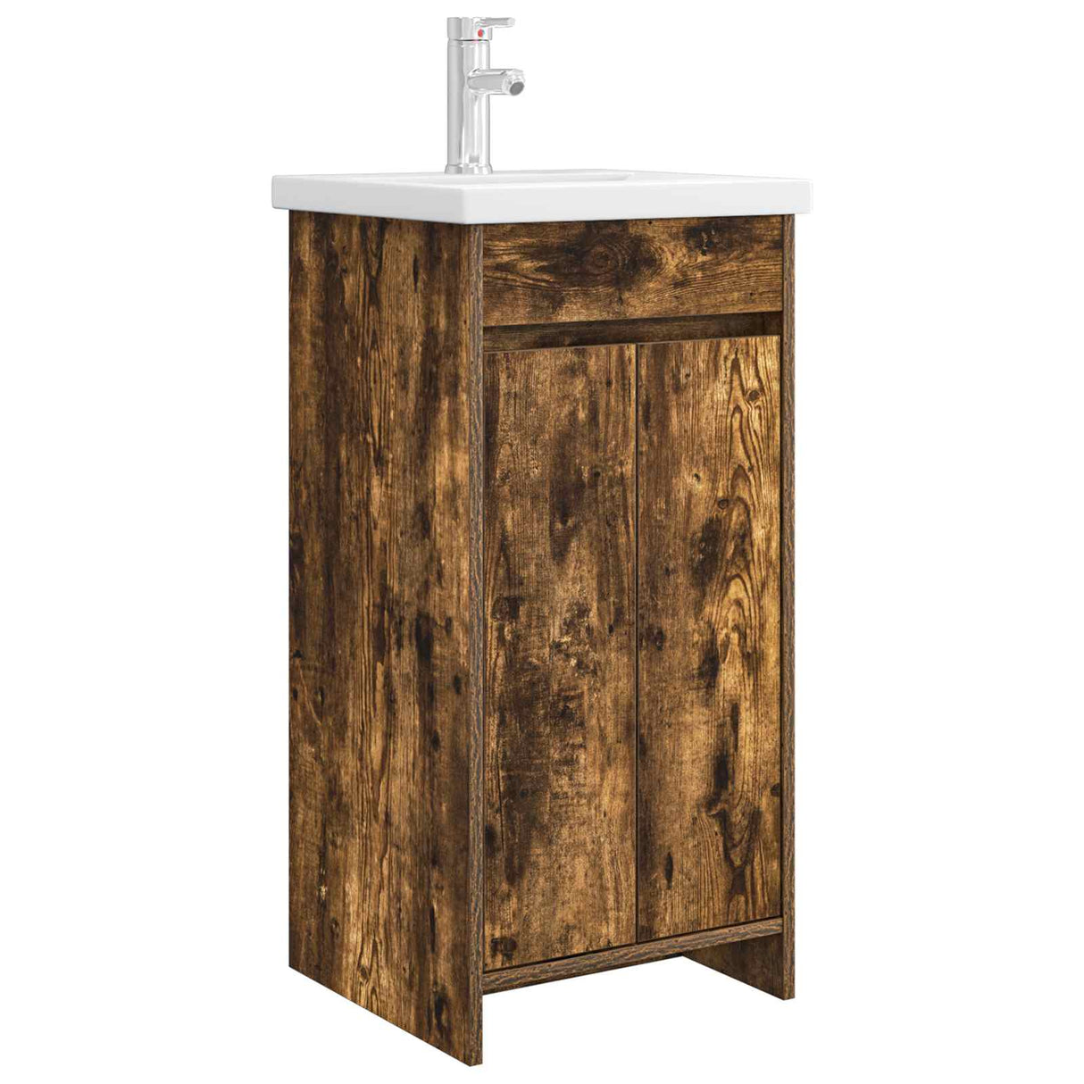 vidaXL Badkamermeubel Set Wit 61 x 40 x 84,5 cm Bewerkt hout