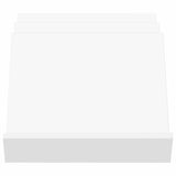 vidaXL Tijdschriftenrek met plank Wit 53 x 40 x 28.5 cm Bewerkt hout