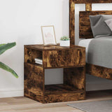 vidaXL Bijzettafel Wit 30,5 x 30 x 45 cm Bewerkt hout