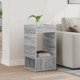 vidaXL Bijzettafel Wit 30 x 30 x 56 cm Bewerkt hout