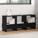 vidaXL Magazine Rack White 102 x 30 x 45 cm