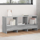 vidaXL Magazine Rack White 102 x 30 x 45 cm