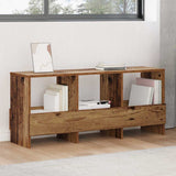 vidaXL Magazine Rack White 102 x 30 x 45 cm