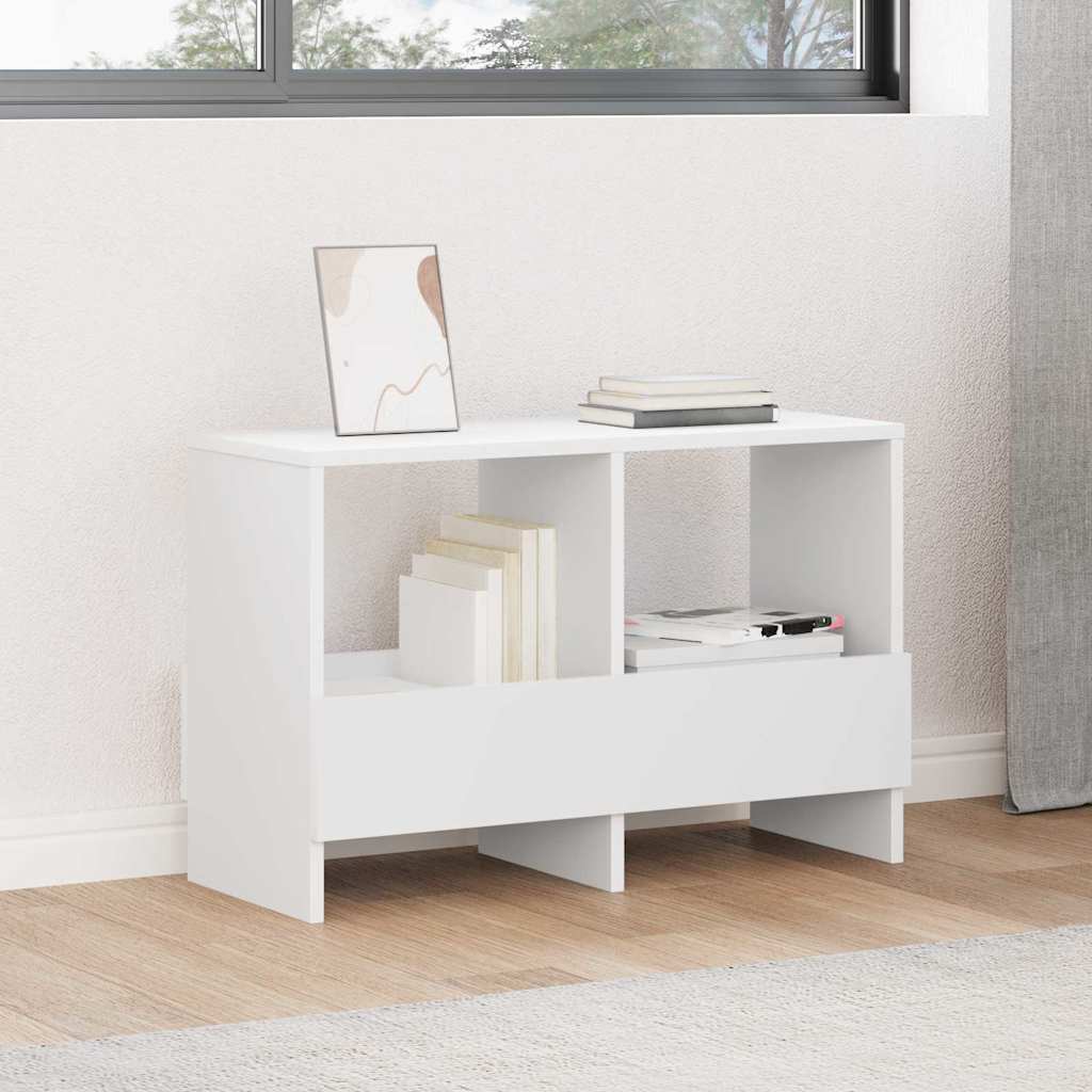 vidaXL Magazine Rack White 102 x 30 x 45 cm