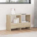 vidaXL Magazine Rack White 102 x 30 x 45 cm