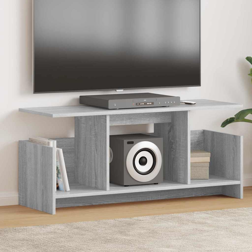 vidaXL TV Stand White 102 x 35 x 45 cm Engineered Wood