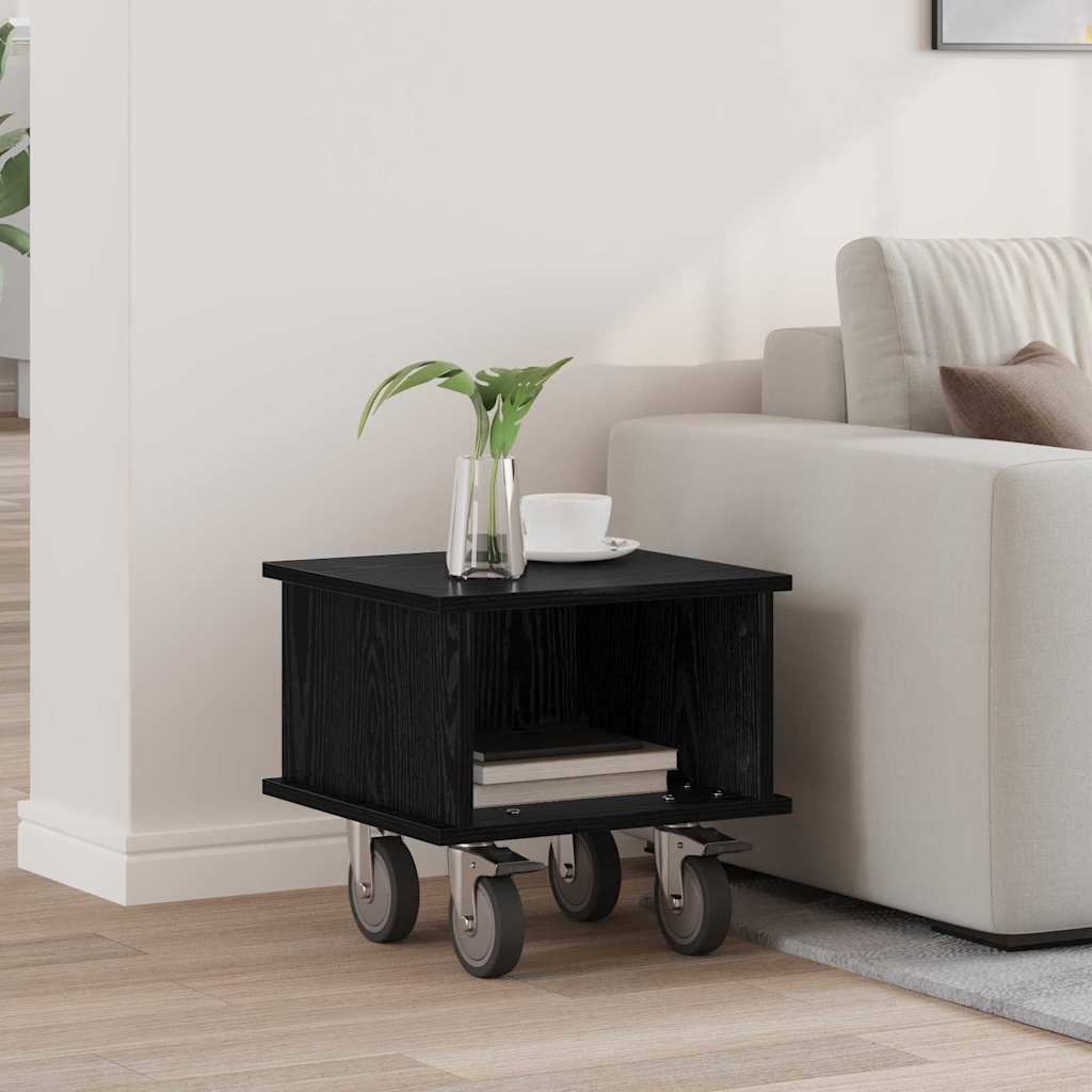 vidaXL TV Stand Wit 100 x 35 x 35 cm Bewerkt hout