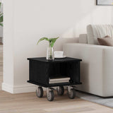 vidaXL TV Stand Wit 100 x 35 x 35 cm Bewerkt hout