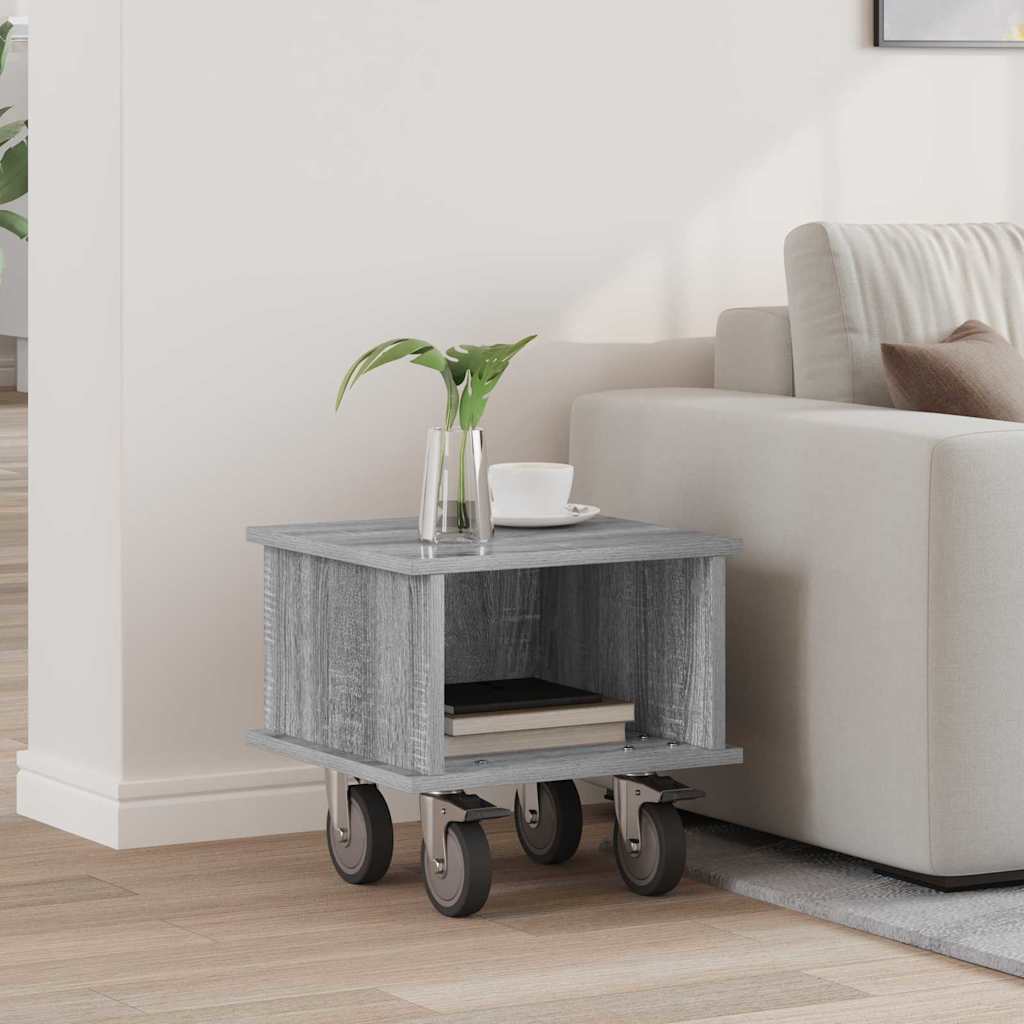 vidaXL TV Stand Wit 100 x 35 x 35 cm Bewerkt hout