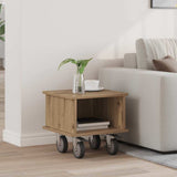 vidaXL TV Stand Wit 100 x 35 x 35 cm Bewerkt hout