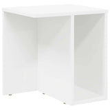 vidaXL Side Table White 37 x 32 x 40 cm Engineered Wood