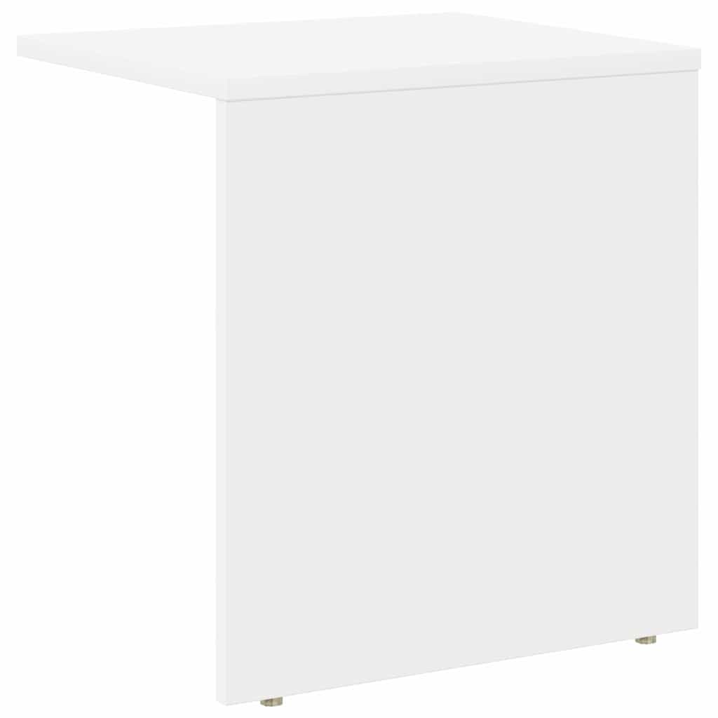 vidaXL Side Table White 37 x 32 x 40 cm Engineered Wood
