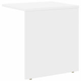 vidaXL Side Table White 37 x 32 x 40 cm Engineered Wood
