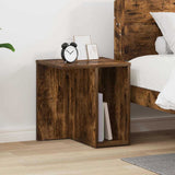 vidaXL Side Table White 37 x 32 x 40 cm Engineered Wood