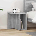 vidaXL Side Table White 37 x 32 x 40 cm Engineered Wood