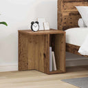 vidaXL Side Table White 37 x 32 x 40 cm Engineered Wood