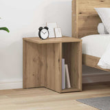 vidaXL Side Table White 37 x 32 x 40 cm Engineered Wood