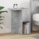 vidaXL Bijzettafel Wit 35 x 40 x 55 cm Bewerkt hout