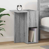 vidaXL Bijzettafel Wit 35 x 40 x 55 cm Bewerkt hout