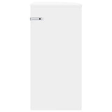 vidaXL Bijzettafel Wit 29,6 x 29,6 x 60 cm Bewerkt hout