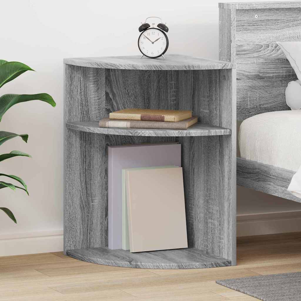 vidaXL Bijzettafel Wit 29,6 x 29,6 x 60 cm Bewerkt hout