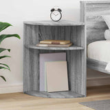 vidaXL Bijzettafel Wit 29,6 x 29,6 x 60 cm Bewerkt hout