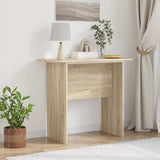 vidaXL Wandtafel Wit 93 x 40 x 75 cm Bewerkt hout