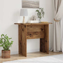 vidaXL Wandtafel Wit 93 x 40 x 75 cm Bewerkt hout
