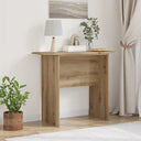 vidaXL Wandtafel Wit 93 x 40 x 75 cm Bewerkt hout