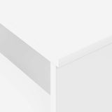 vidaXL Wandtafel Wit 91,5 x 35 x 38,5 cm Bewerkt hout