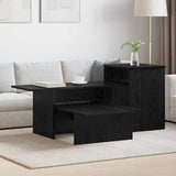 vidaXL Wandtafel Wit 91,5 x 35 x 38,5 cm Bewerkt hout