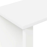 vidaXL Side Table White 35 x 25 x 50 cm Engineered Wood